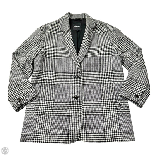 Blazer By Madewell In Black & White, Size: S
