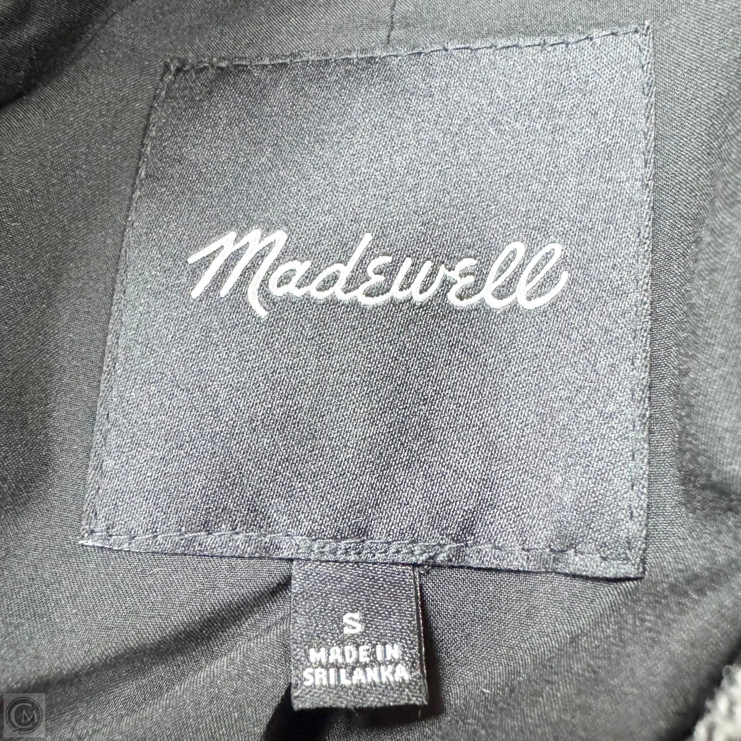 Blazer By Madewell In Black & White, Size: S