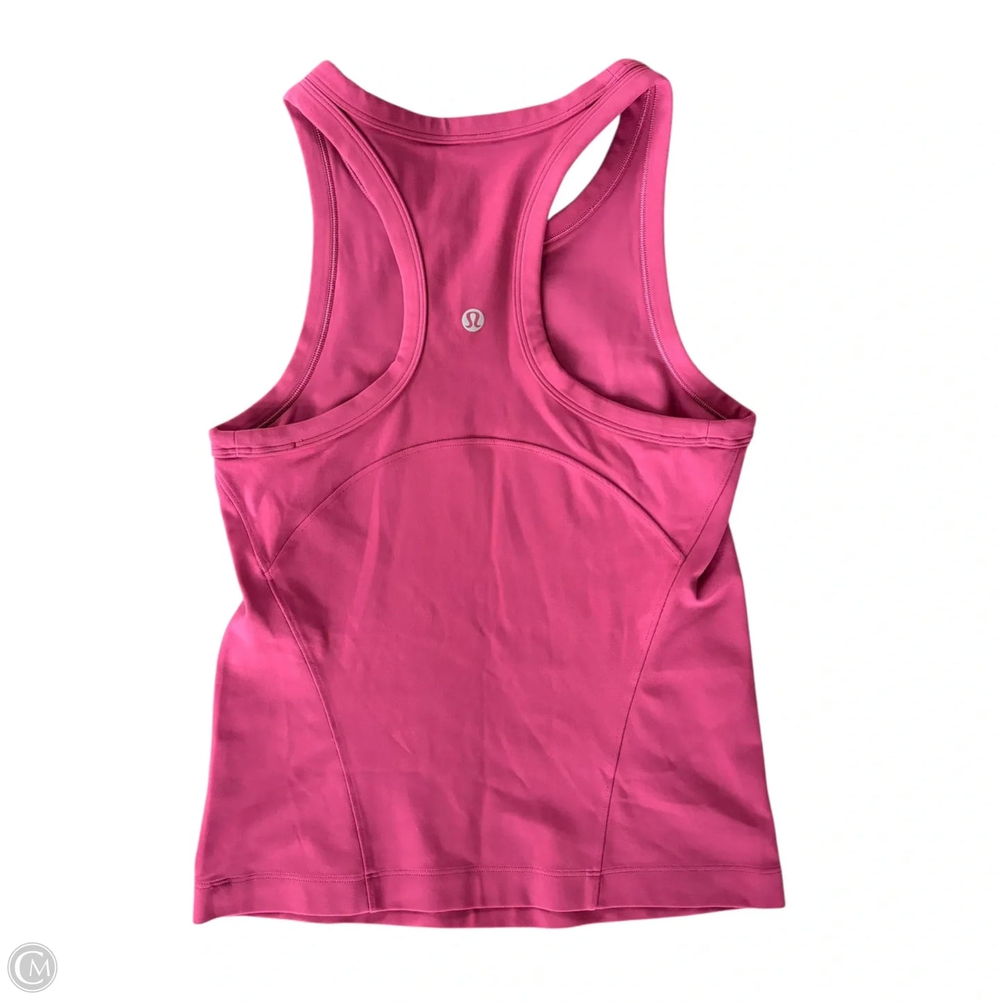 Athletic Top Short Sleeve By Lululemon In Pink, Size: xs/S