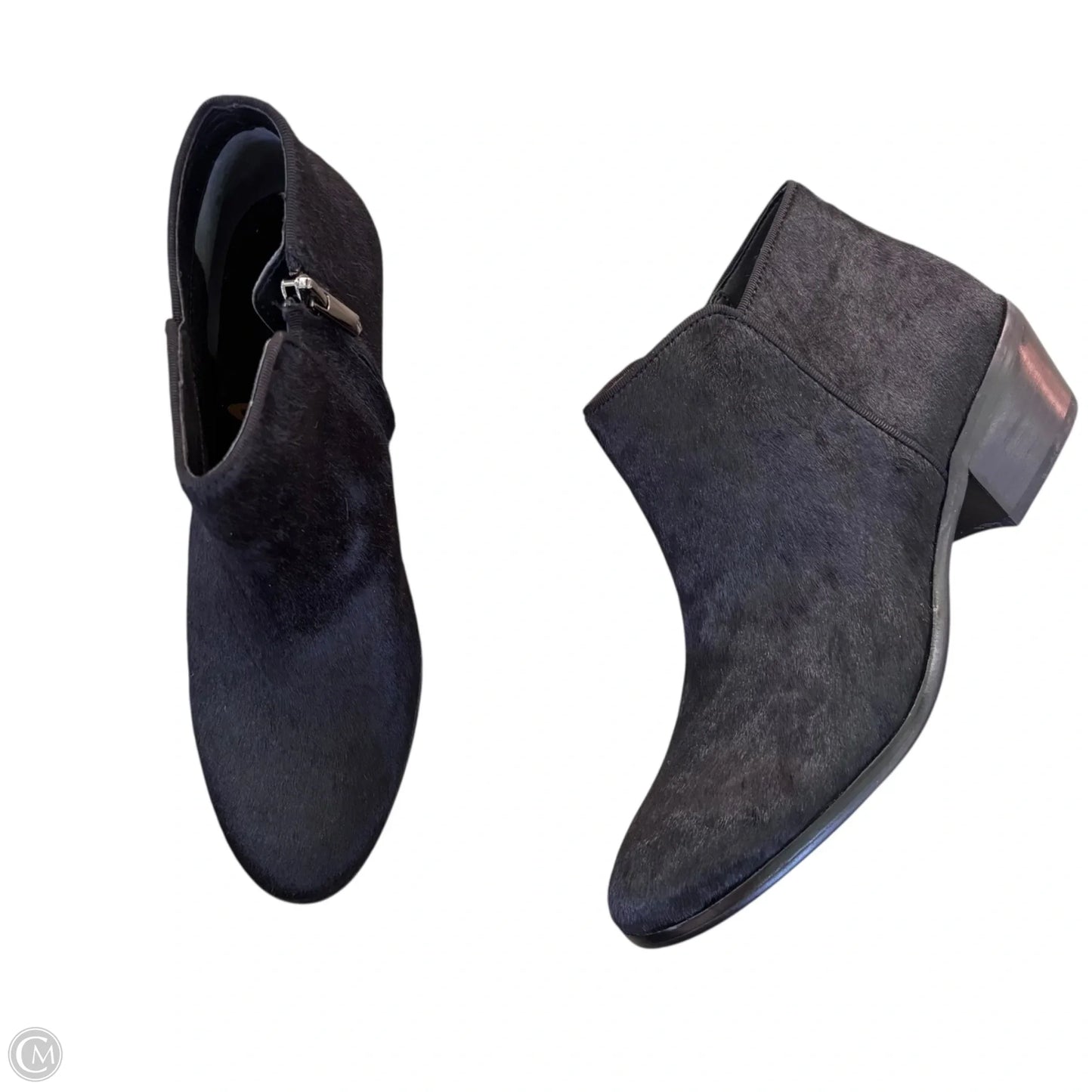 Boots Ankle Flats By Sam Edelman In Black, Size: 7