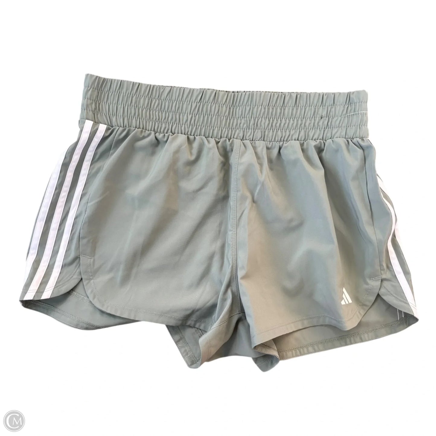 Athletic Shorts By Adidas In Green, Size: L
