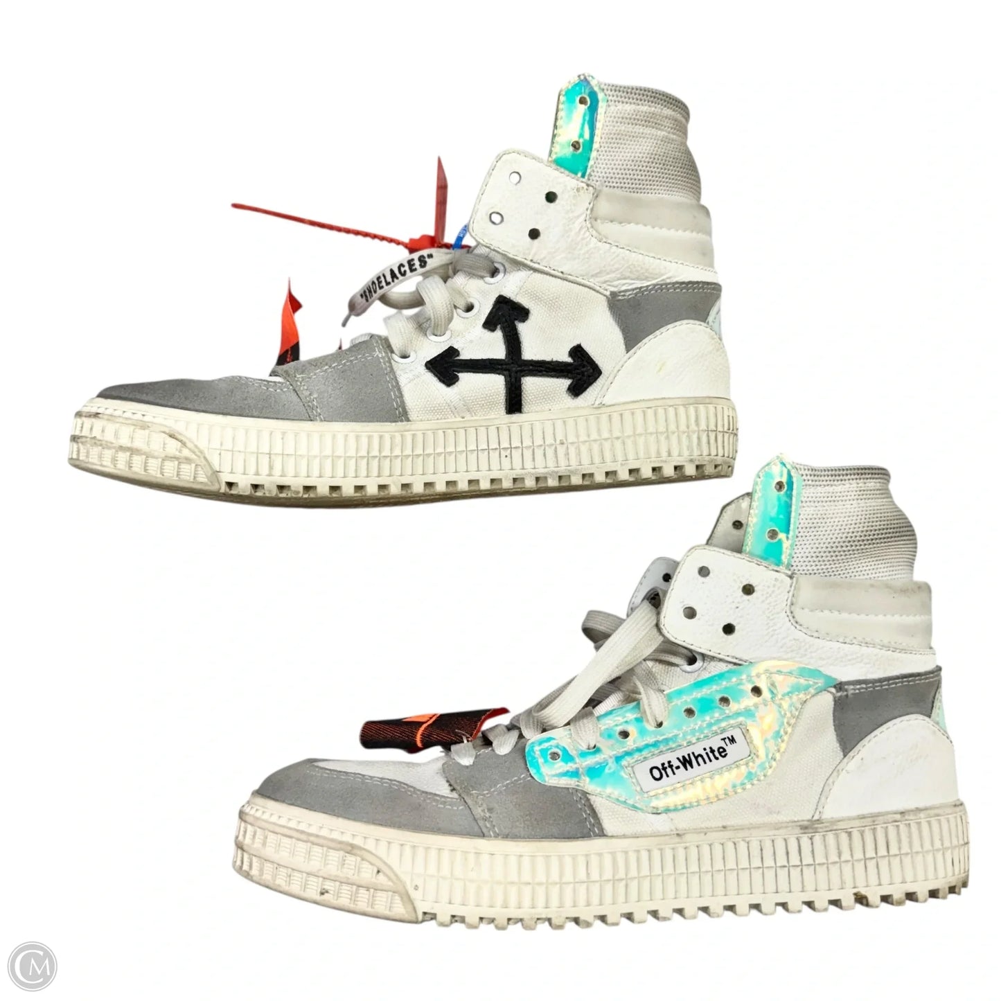 Shoes Luxury Designer By Off-white In White, Size: 9.5