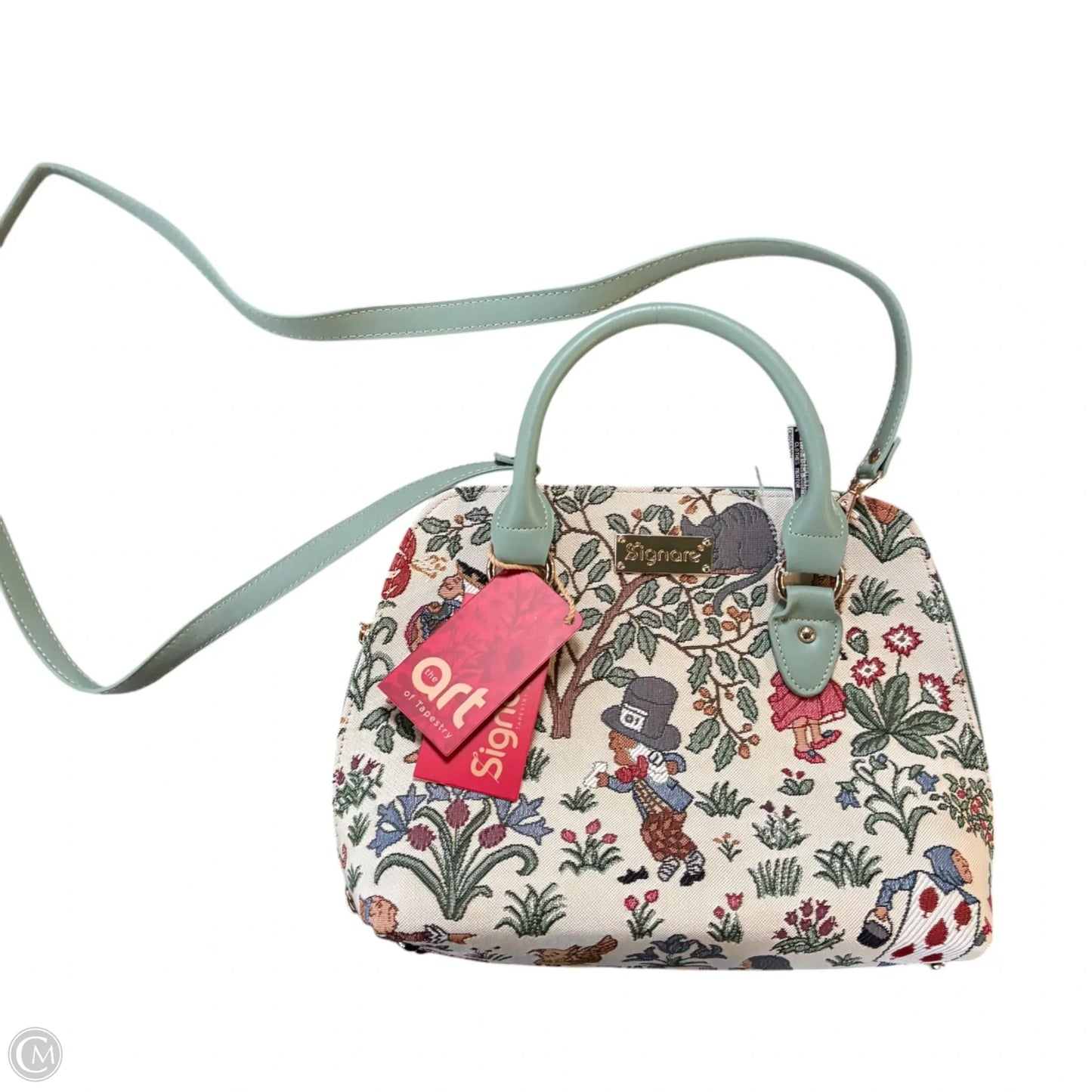 Crossbody By Sinare Tapestry Design, Size: Medium