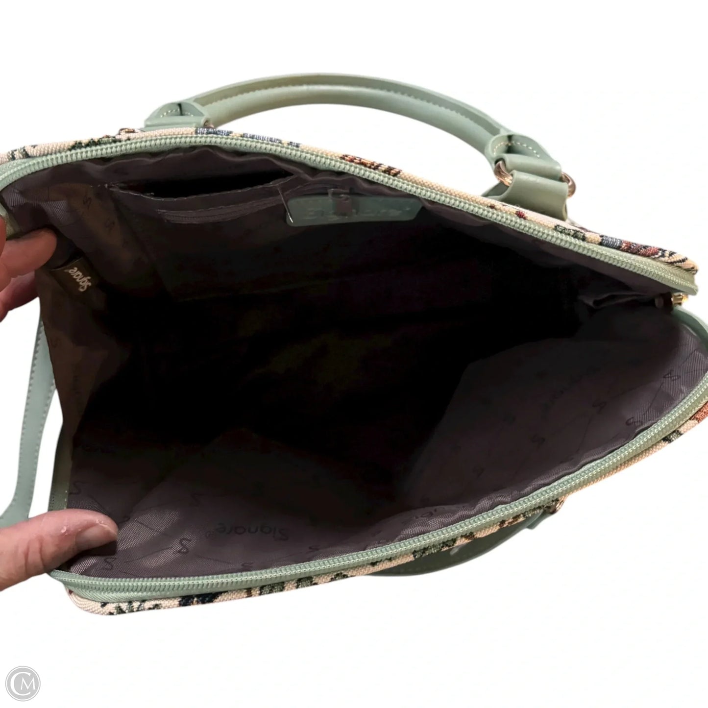 Crossbody By Sinare Tapestry Design, Size: Medium