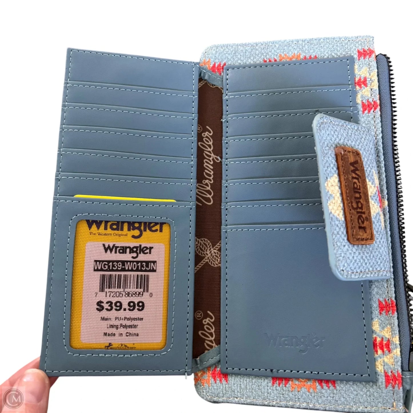 Wallet By Wrangler, Size: Large