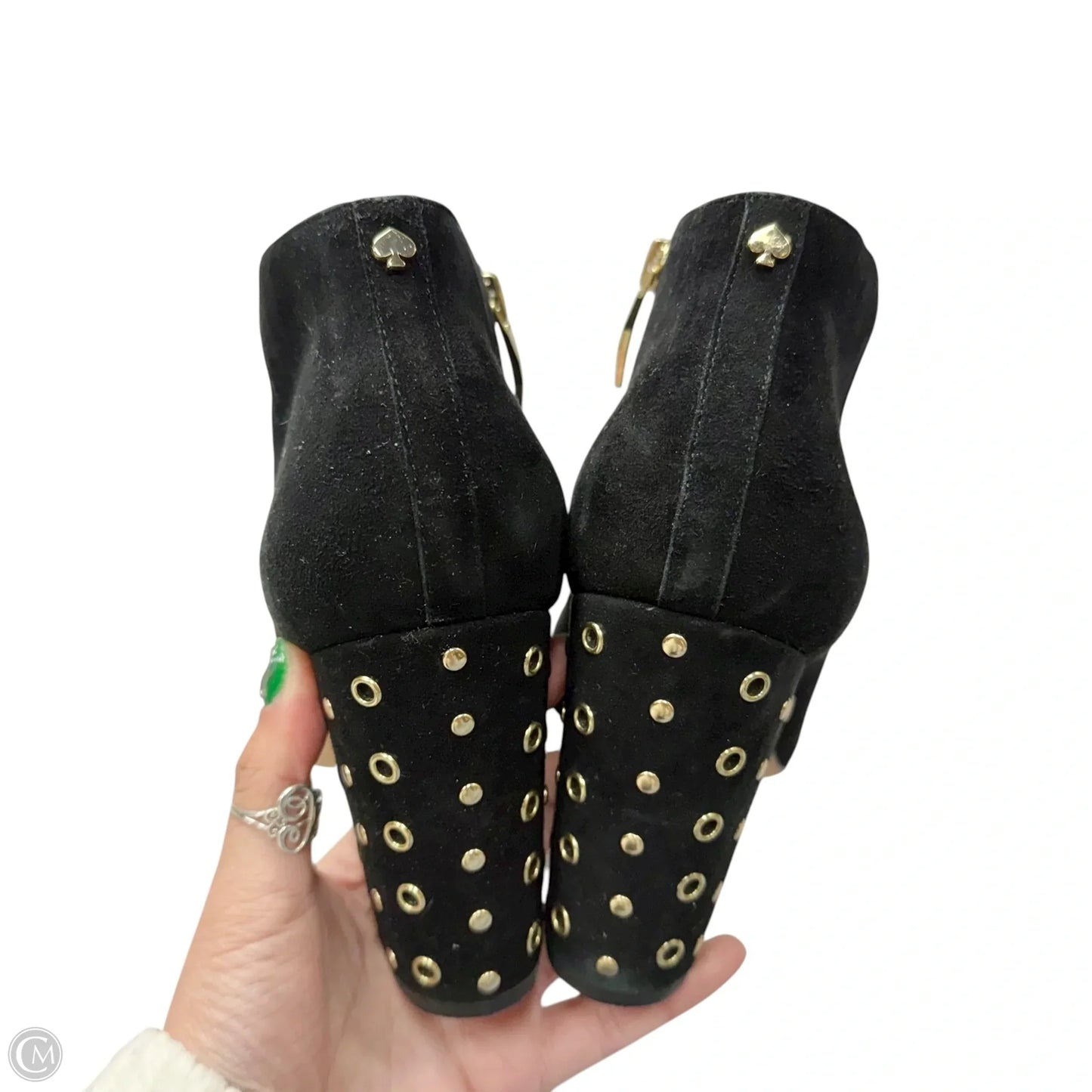 Boots Designer By Kate Spade In Black, Size: 10