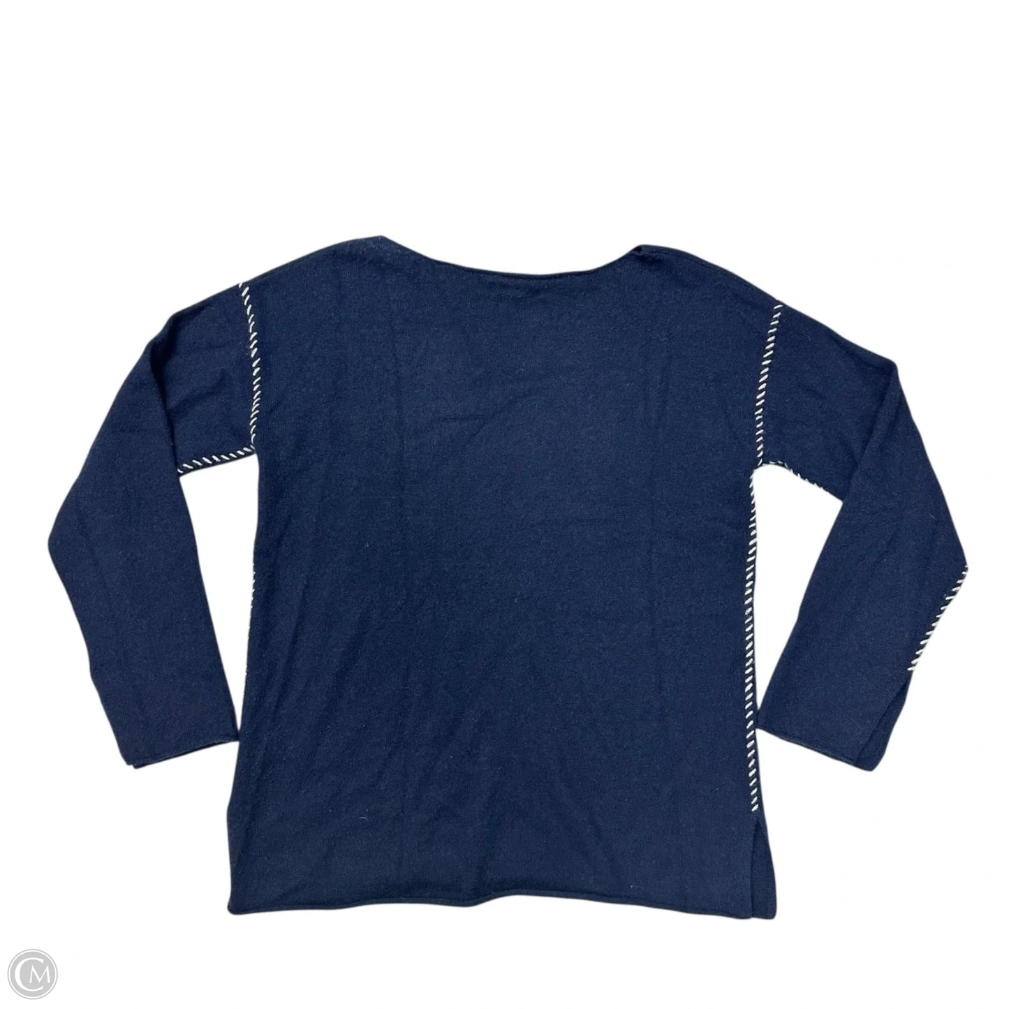 Sweater By Johnny Was In Blue, Size: S