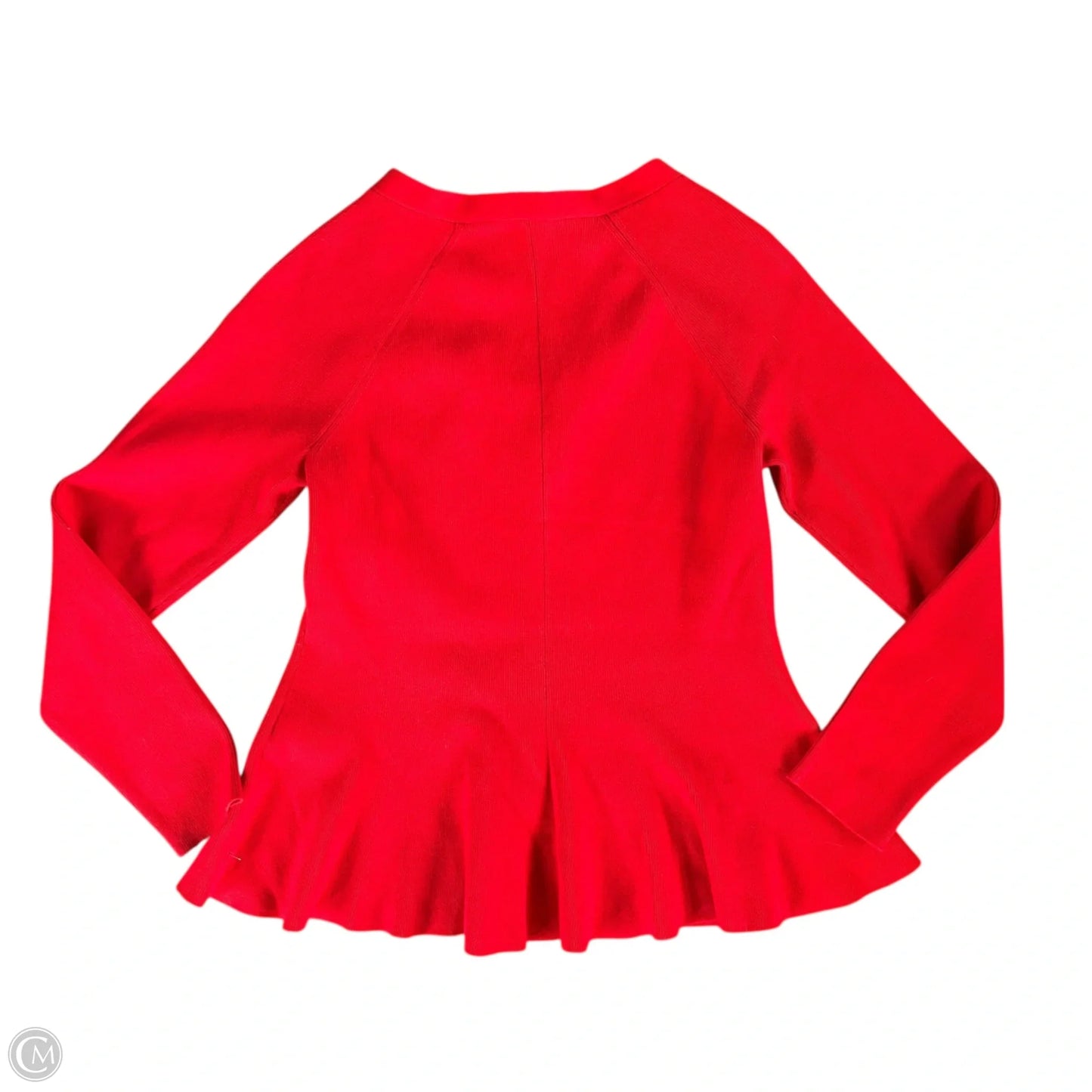 Sweater Designer By Kate Spade In Red, Size: Xl