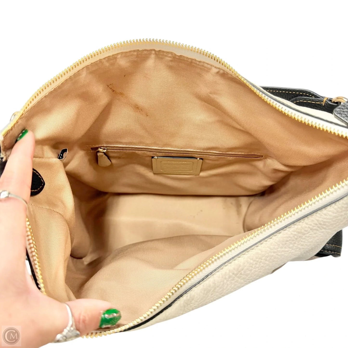 Handbag Designer By Coach, Size: Large