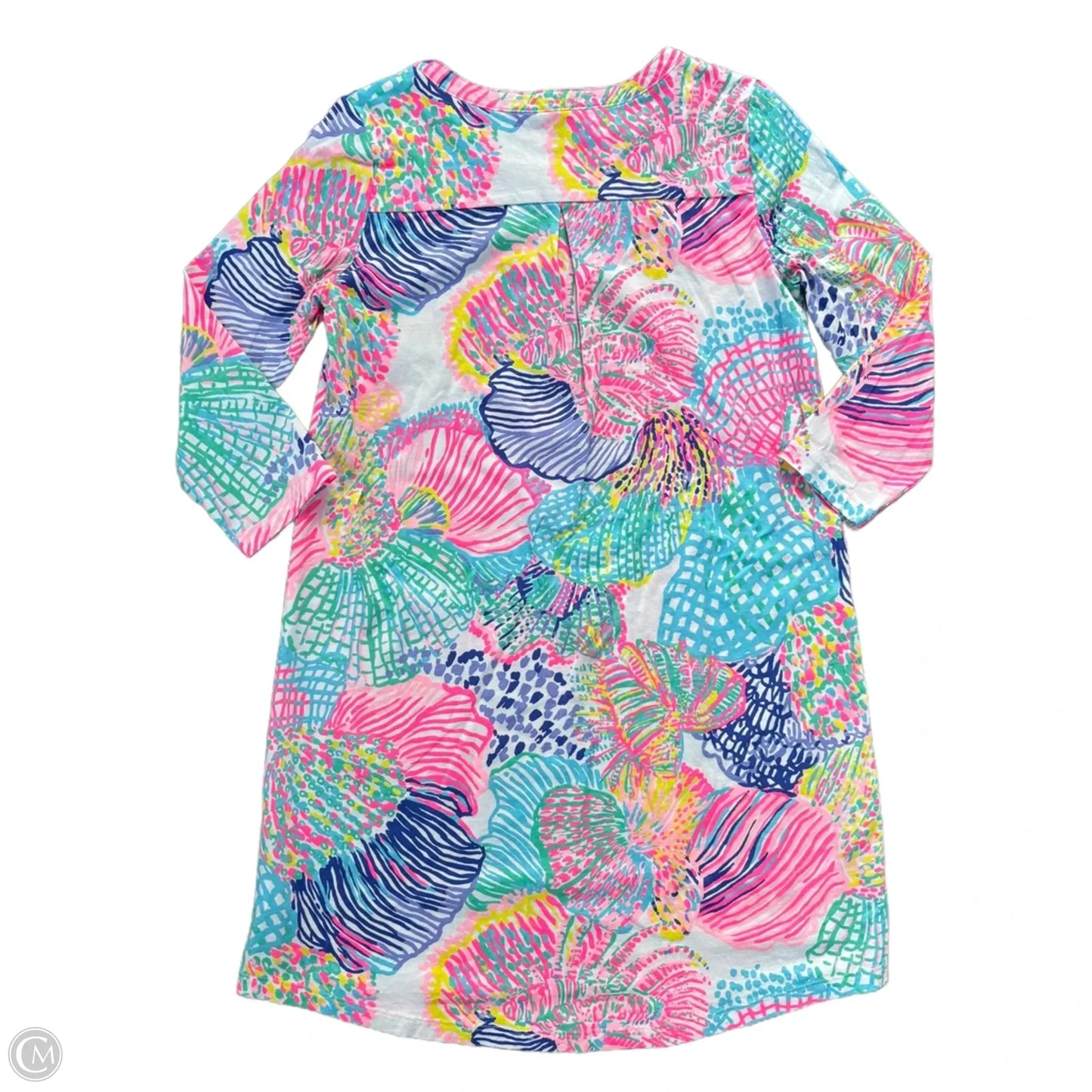Dress Designer By Lilly Pulitzer In Blue & White, Size: S