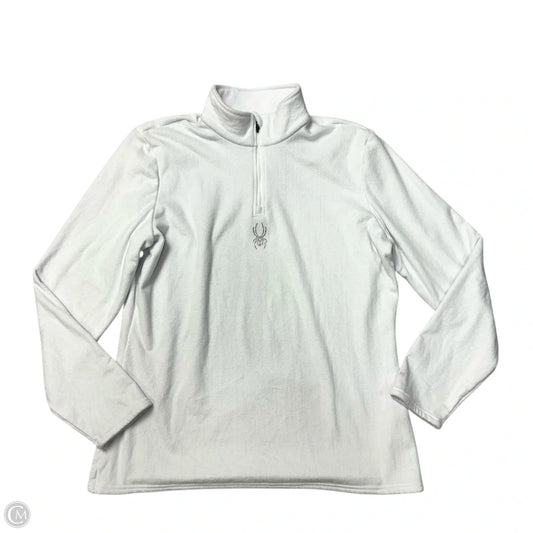 Jacket Faux Fur & Sherpa By Spyder In White, Size: Xl