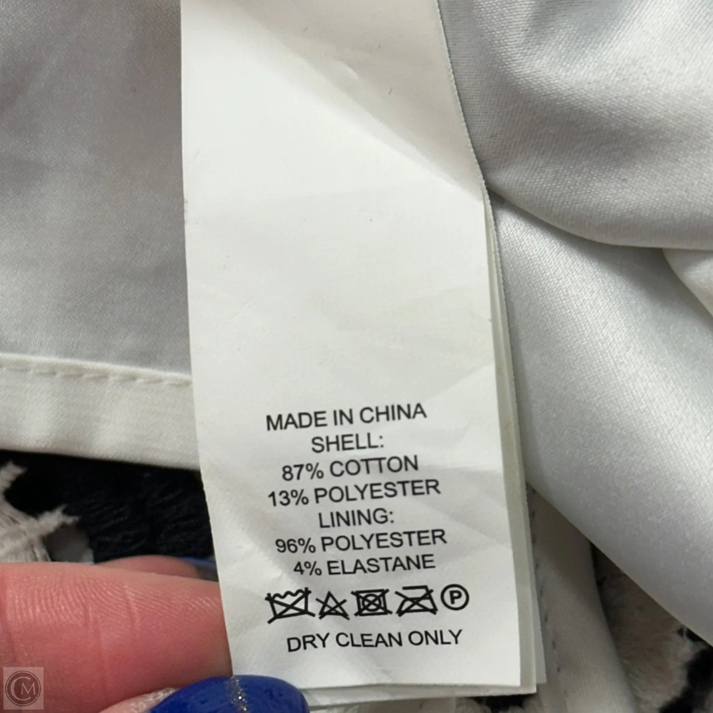 Dress Designer By Kate Spade In Black & White, Size: 14