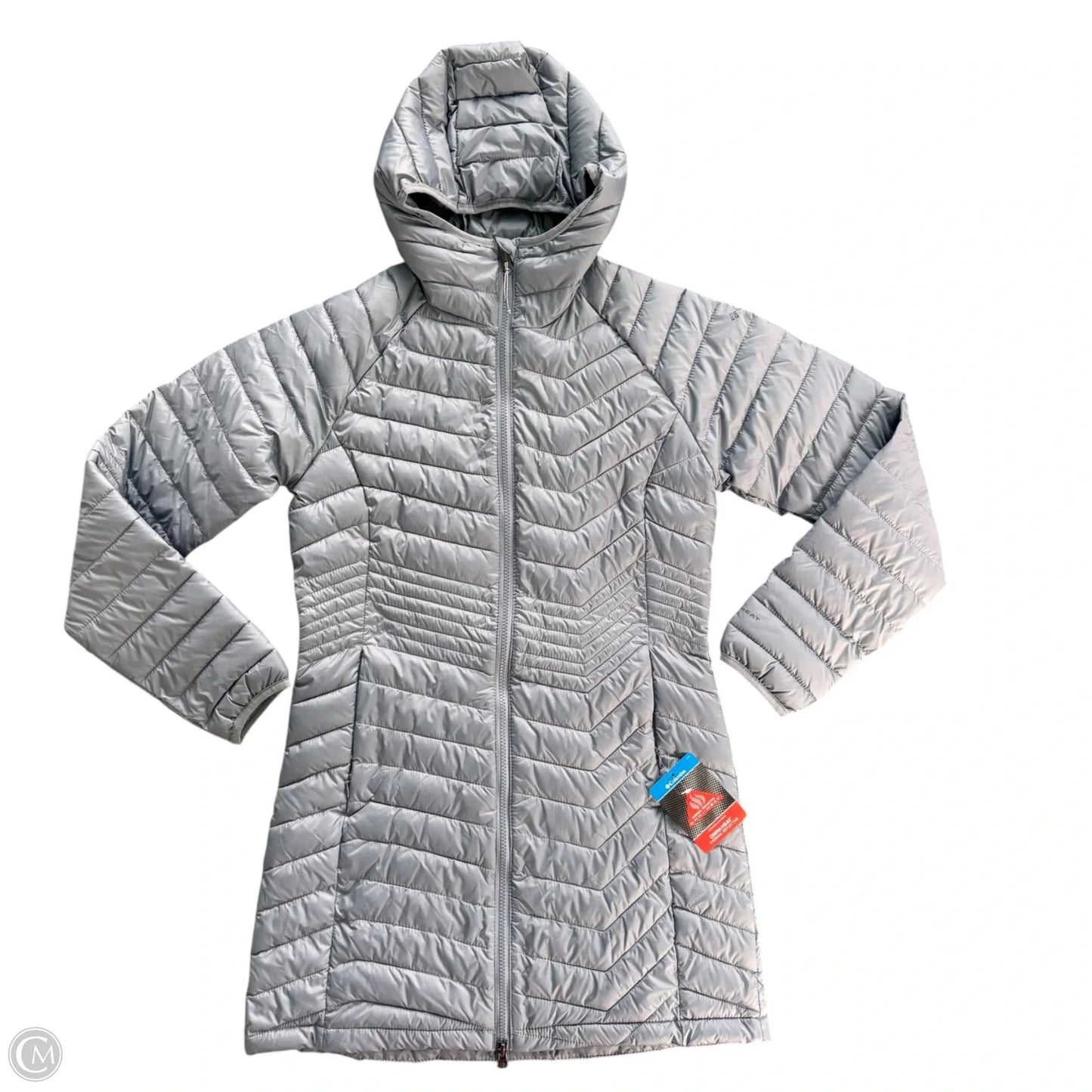 Jacket Puffer & Quilted By Columbia In Blue, Size: M