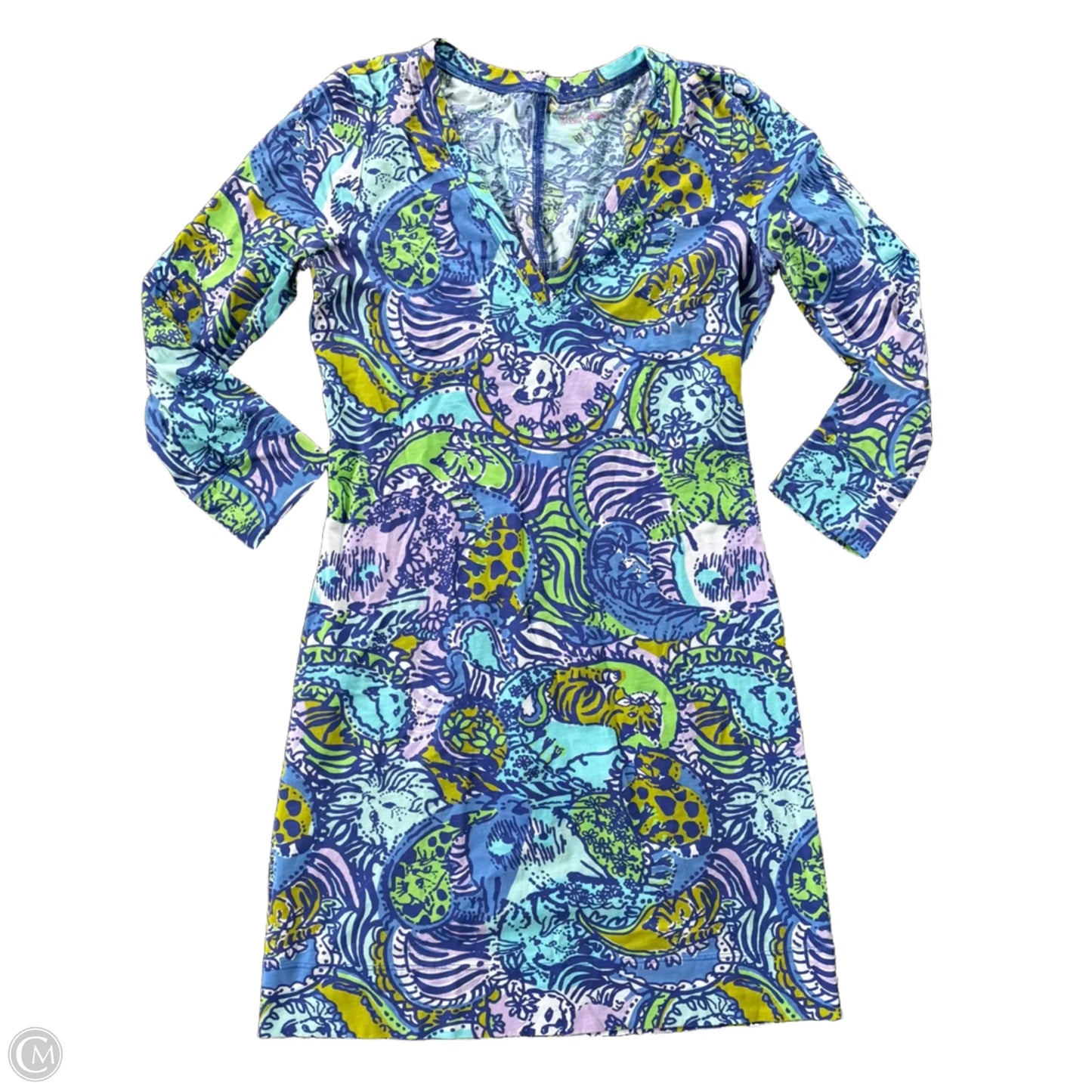 Dress Designer By Lilly Pulitzer In Blue, Size: S