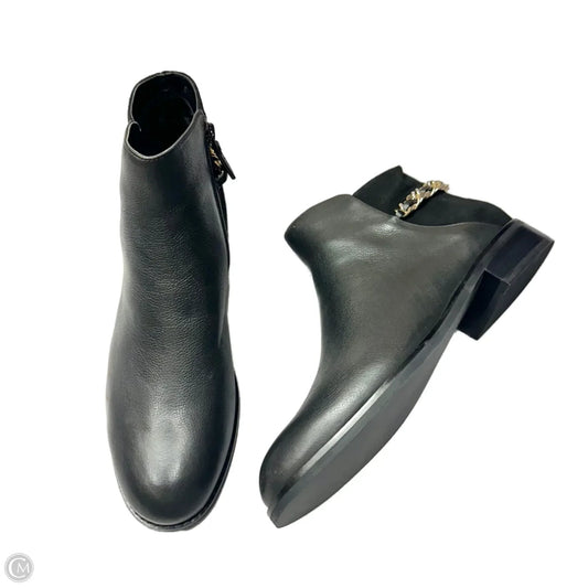 Boots Leather By Cole-haan In Black, Size: 9.5