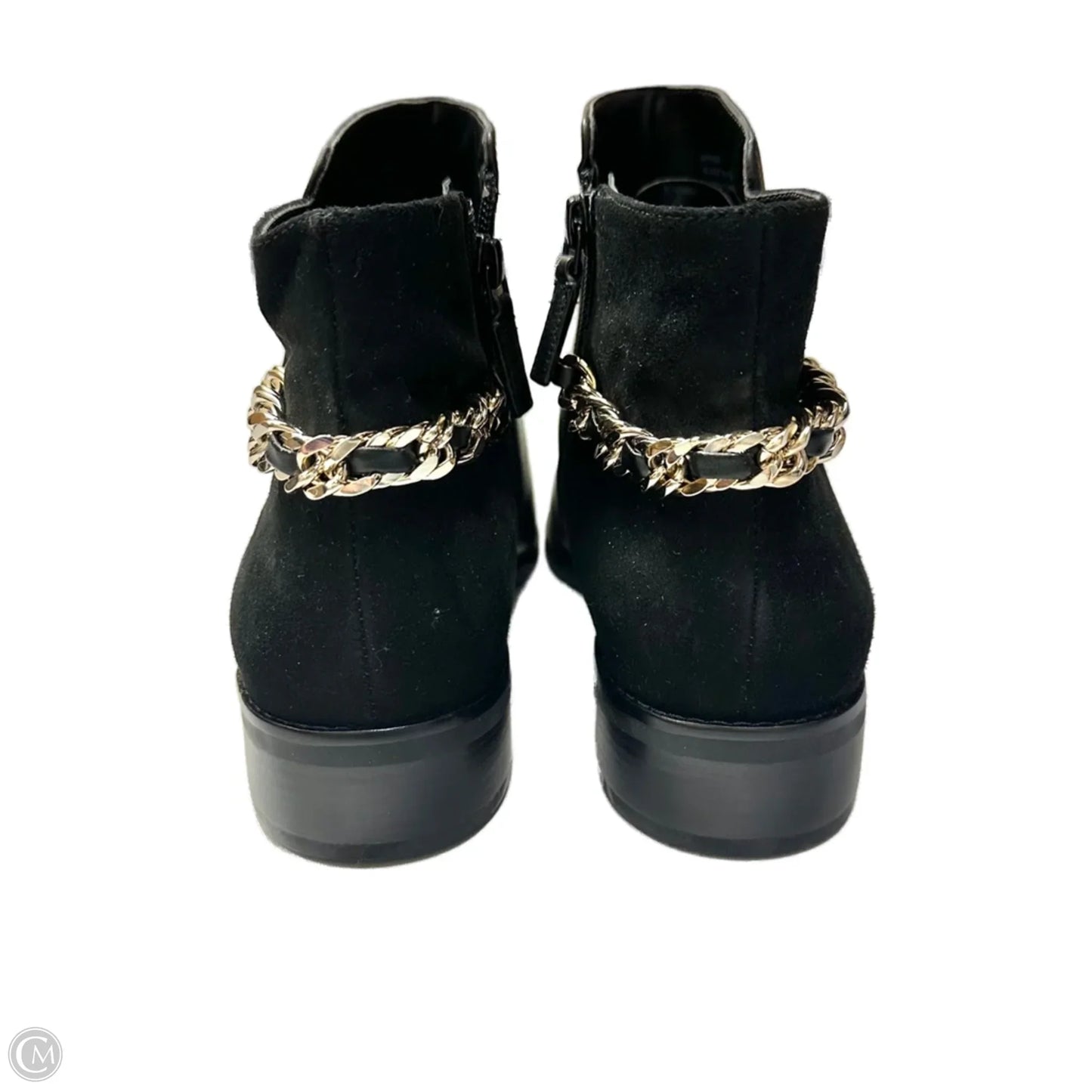 Boots Leather By Cole-haan In Black, Size: 9.5