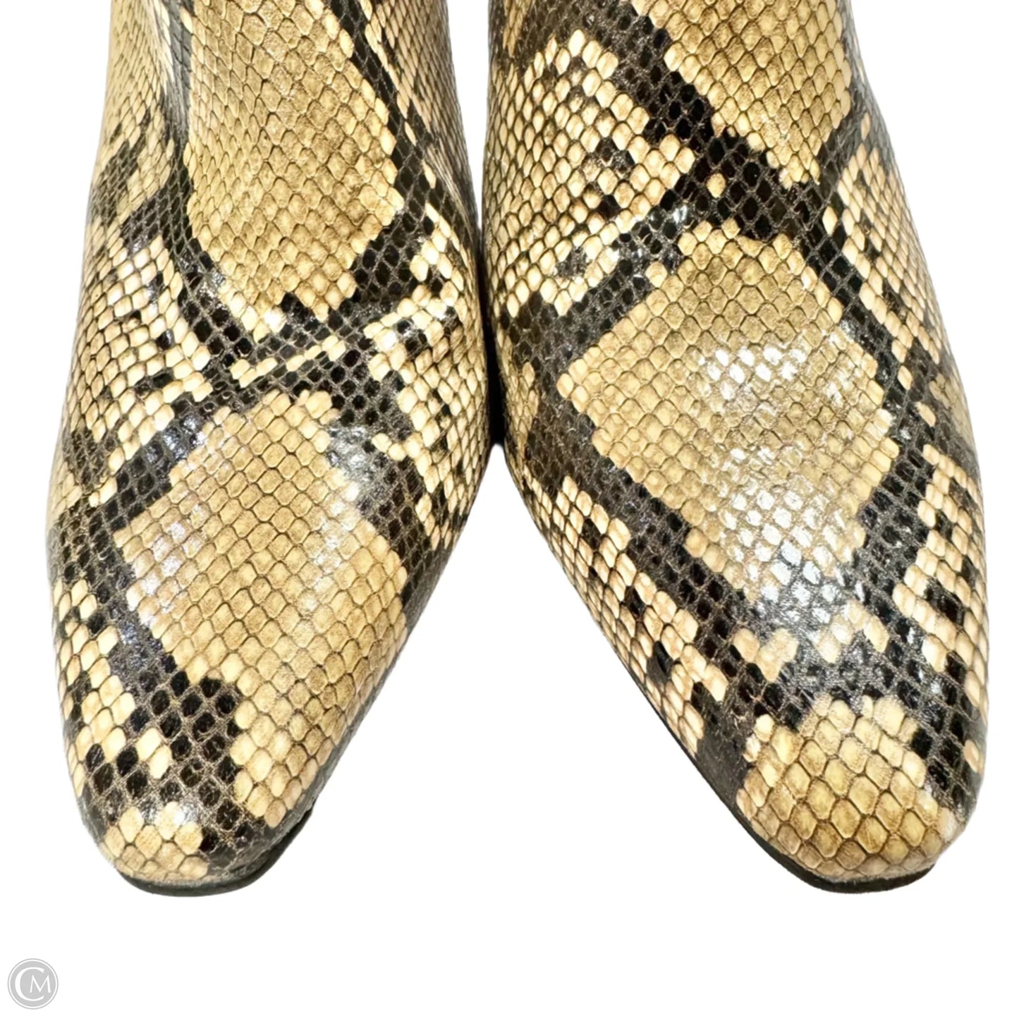 Shoes Heels Stiletto By Nine West In Snakeskin Print, Size: 7.5