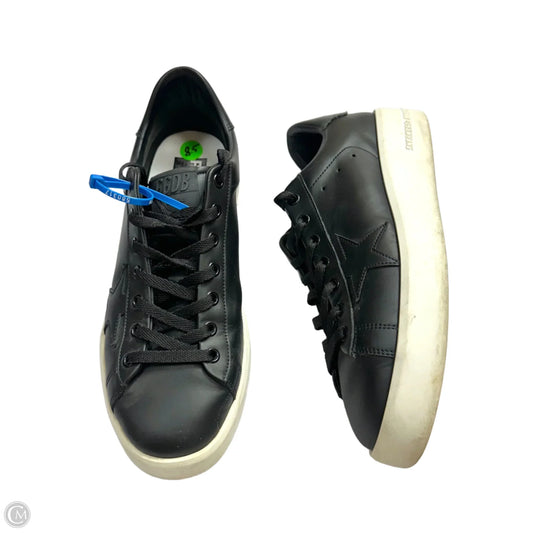 Shoes Luxury Designer By Golden Goose In Black, Size: 9.5