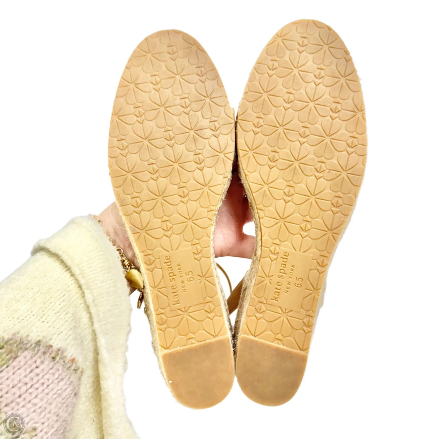 Sandals Designer By Kate Spade In Brown, Size: 6.5