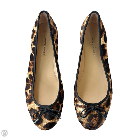 Shoes Flats By Banana Republic In Animal Print, Size: 8