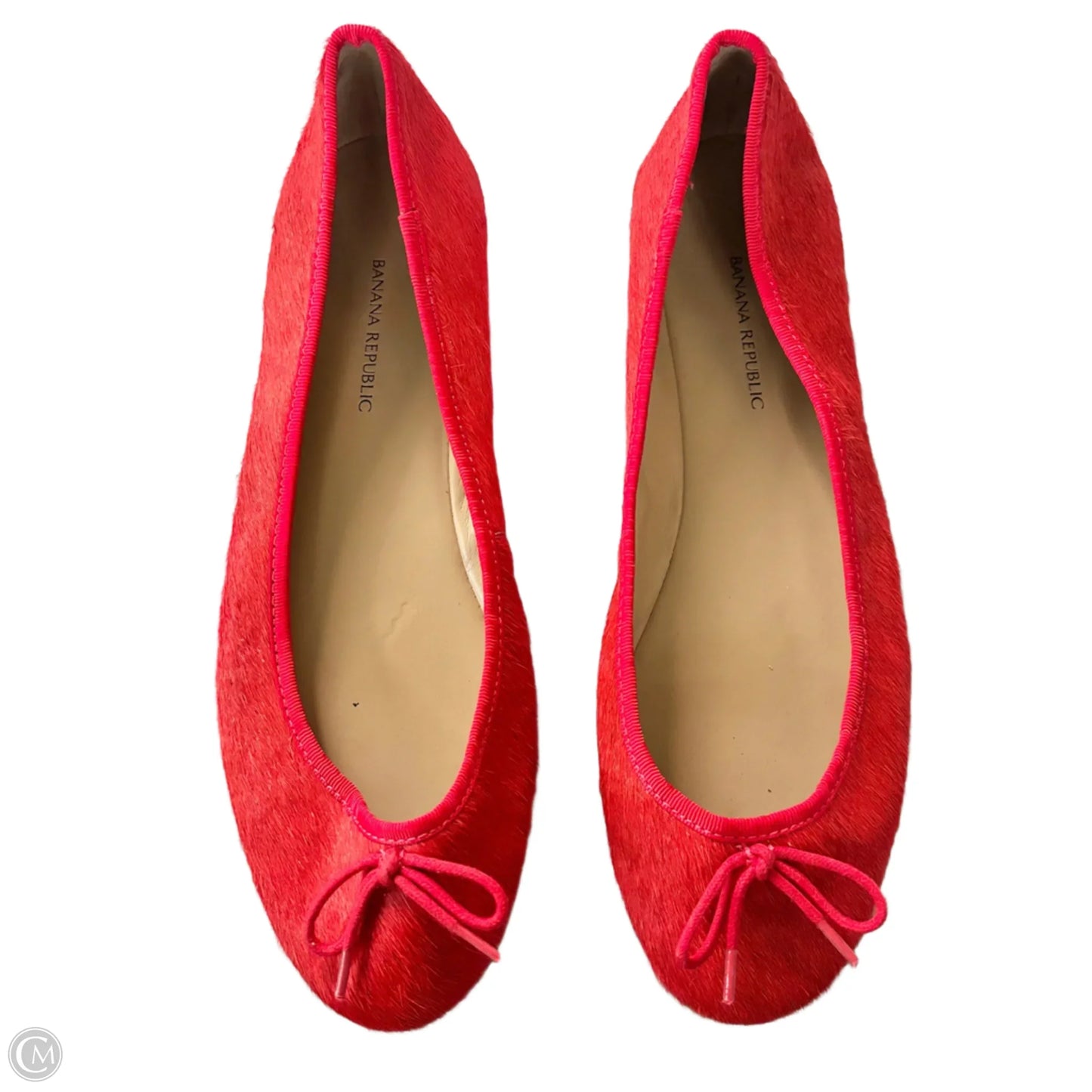 Shoes Flats By Banana Republic In Red, Size: 8