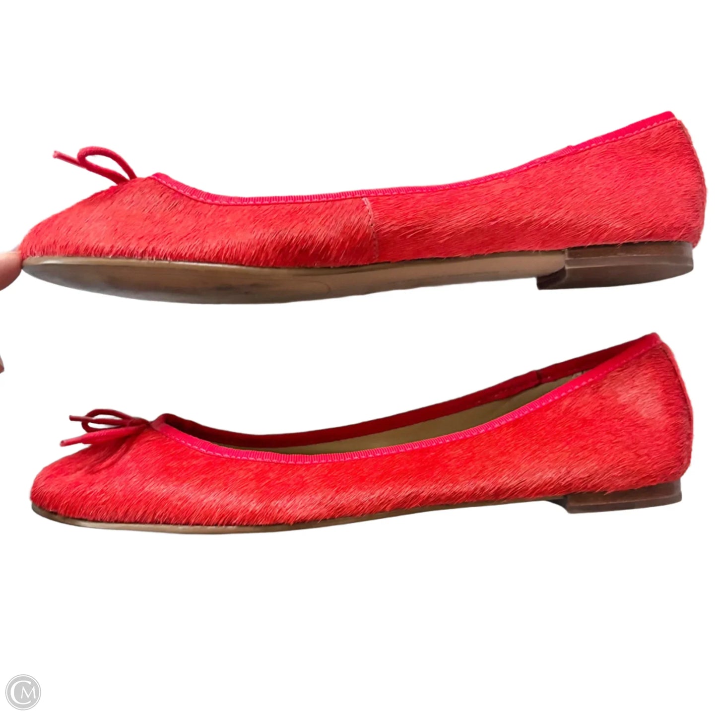 Shoes Flats By Banana Republic In Red, Size: 8