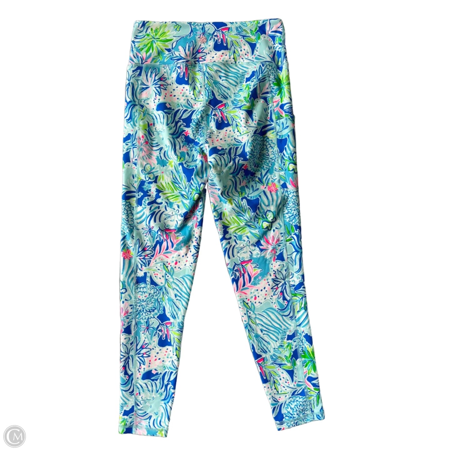 Pants Designer By Lilly Pulitzer In Blue & Green, Size: M