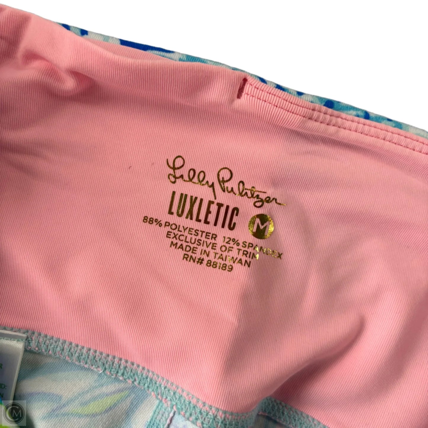 Pants Designer By Lilly Pulitzer In Blue & Green, Size: M