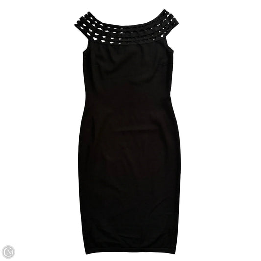 Dress Casual Midi By D. Exterior In Black, Size: S