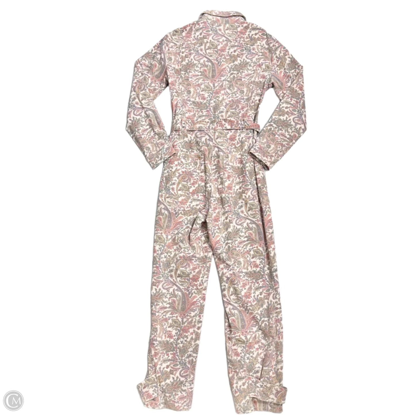 Jumpsuit By Anthropologie In Paisley Print, Size: Xs