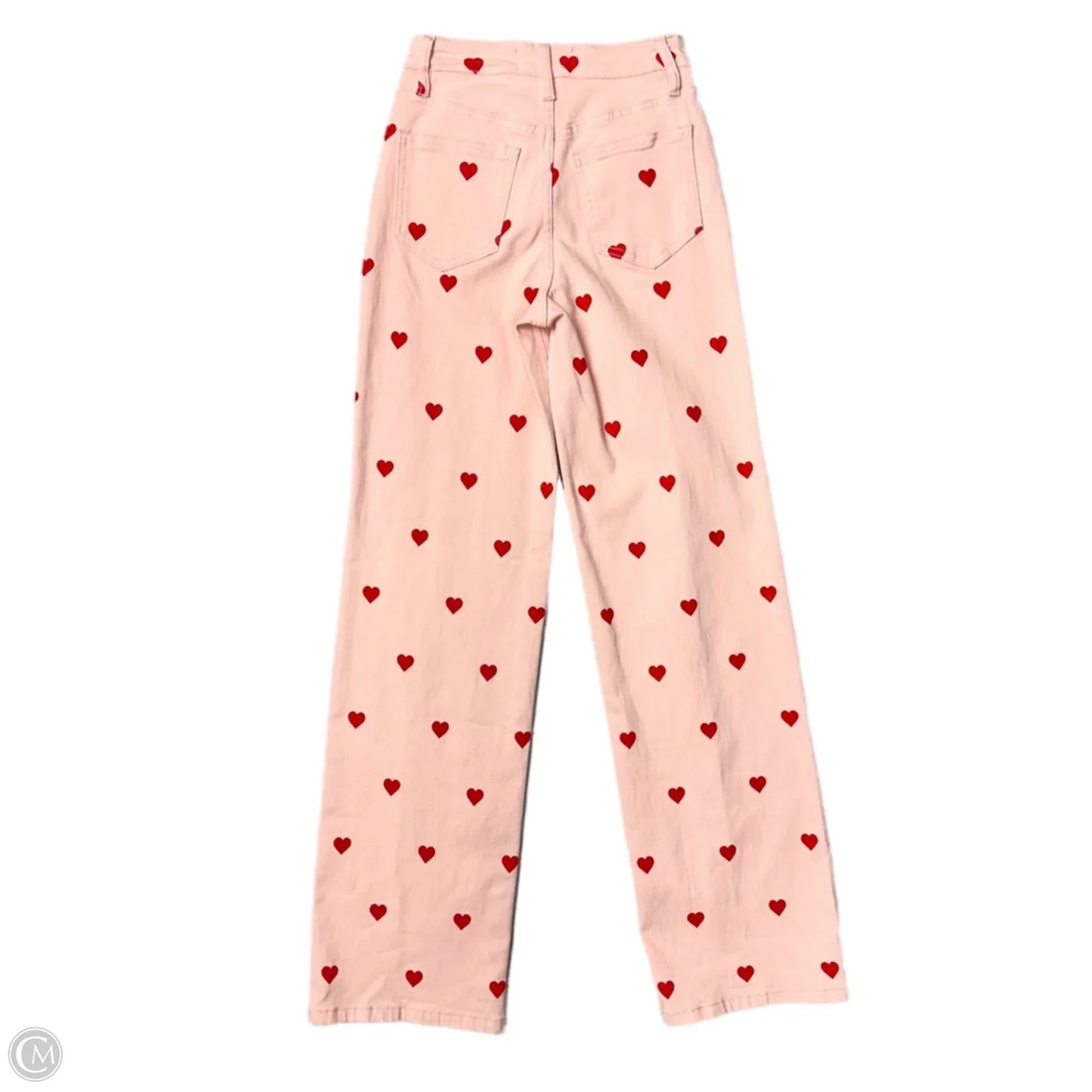 Jeans Boyfriend By Fashion Nova In Pink Denim, Size: 0
