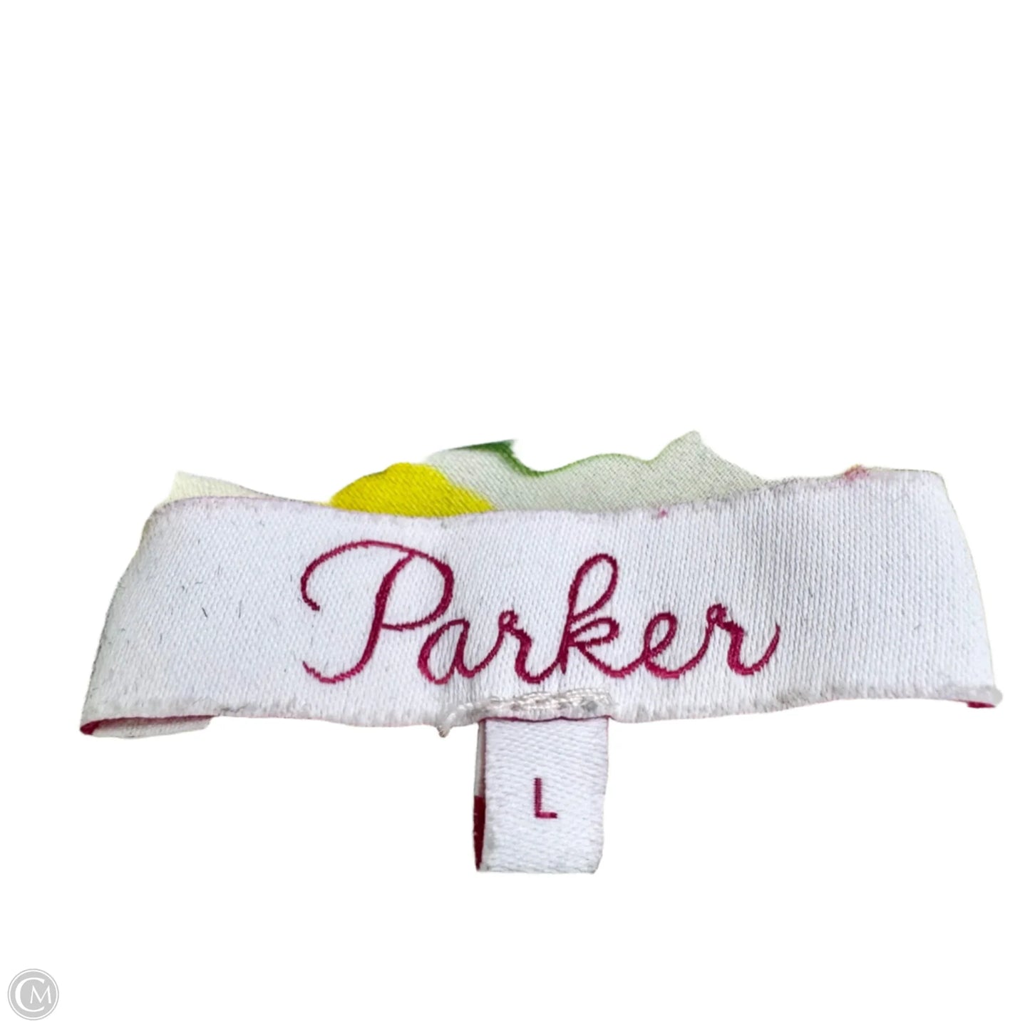 Dress Casual Short By Parker In Yellow, Size: L