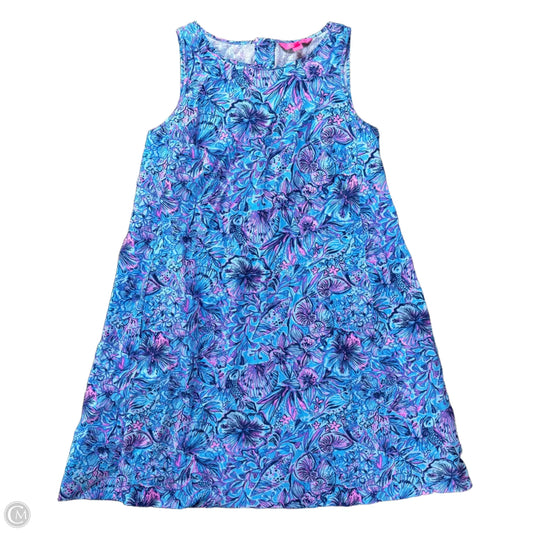 Dress Designer By Lilly Pulitzer In Blue & Pink, Size: L
