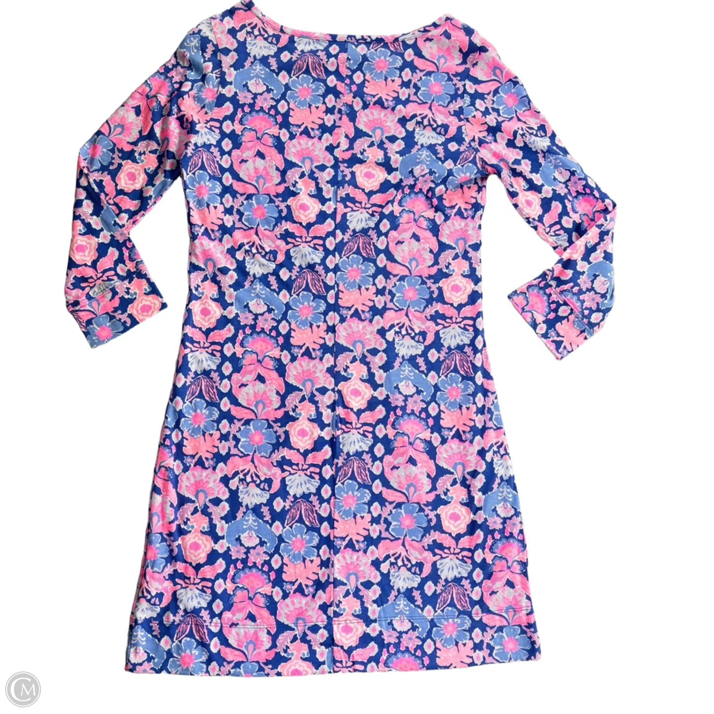 Dress Designer By Lilly Pulitzer In Blue & Pink, Size: M
