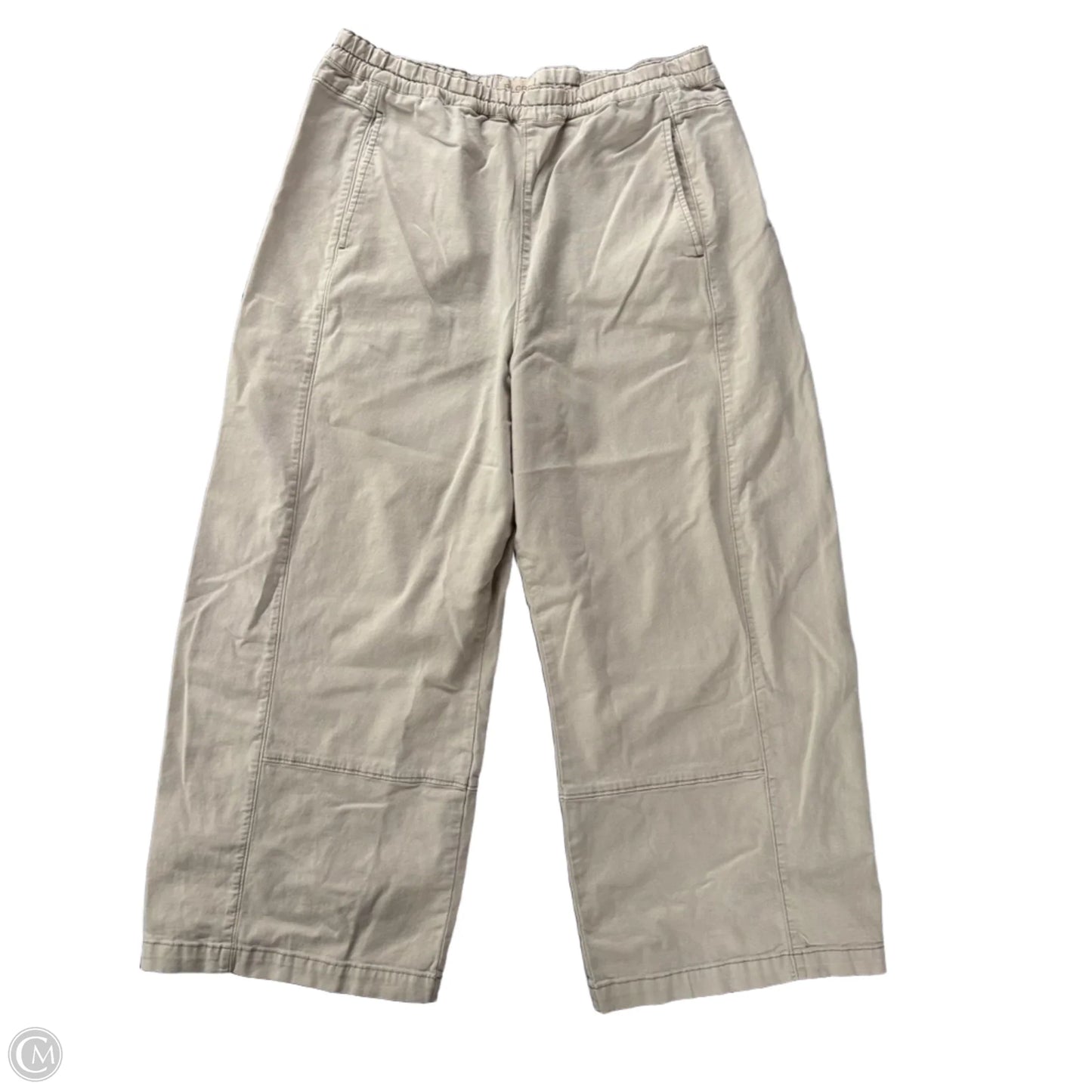 Pants Wide Leg By Pilcro In Beige, Size: L