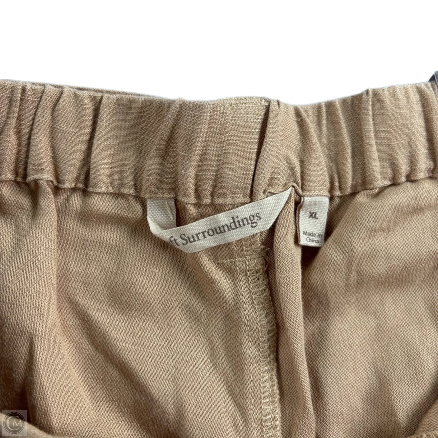 Shorts By Soft Surroundings In Brown, Size: Xl