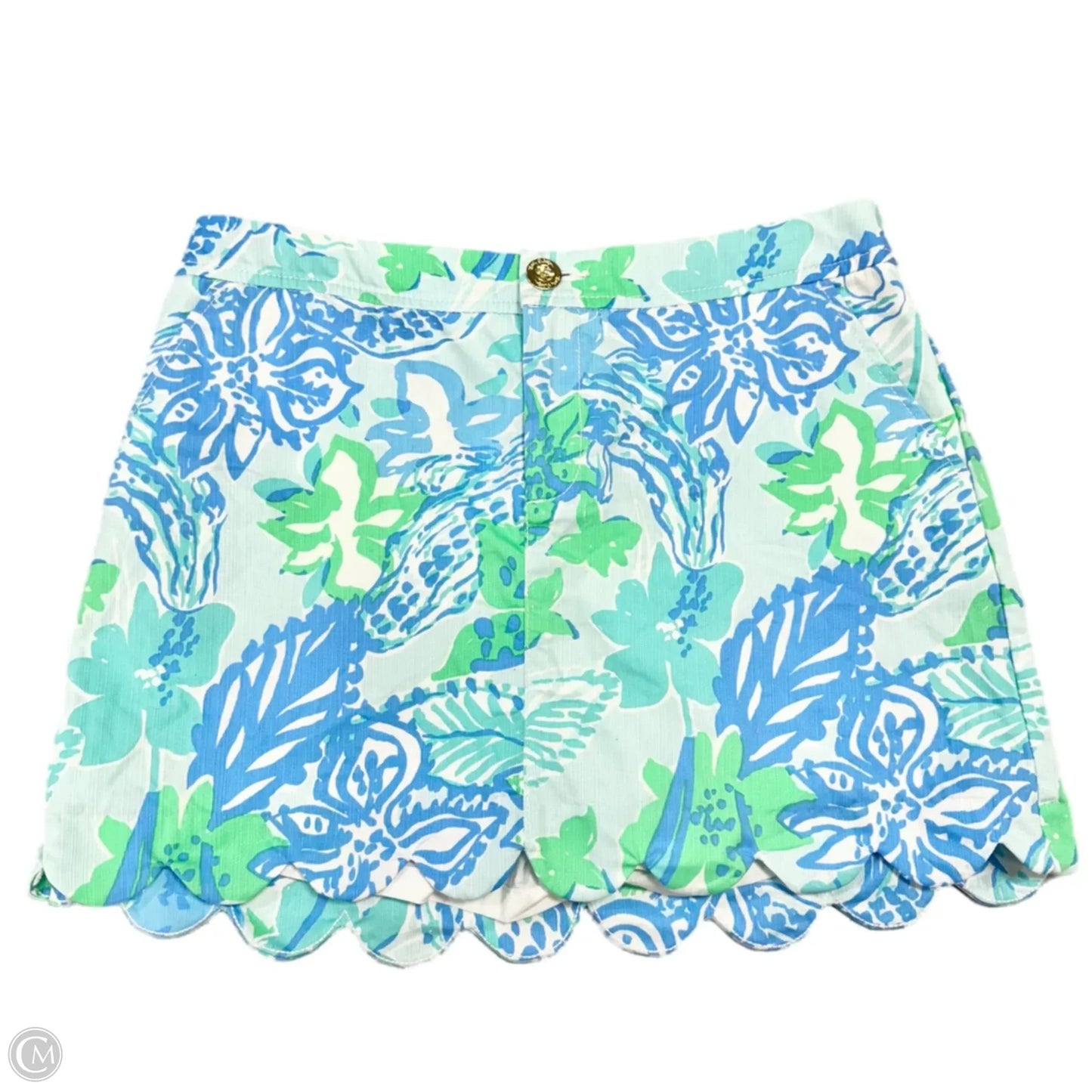 Skort Designer By Lilly Pulitzer In Blue, Size: 4