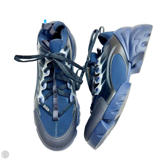 Shoes Luxury Designer By Dior In Navy, Size: 8.5