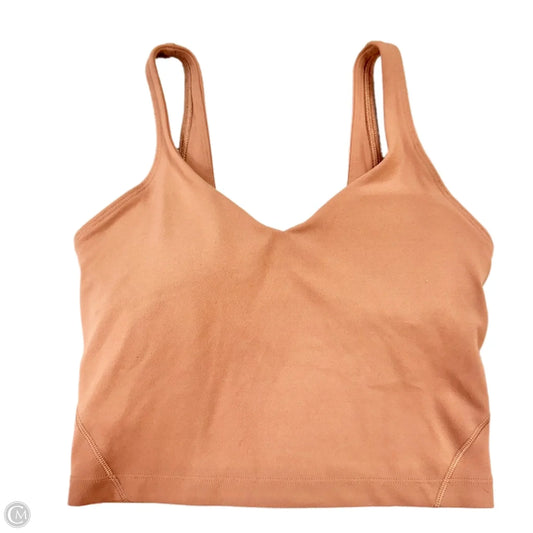 Athletic Tank Top By Lululemon In Pink, Size: Xs
