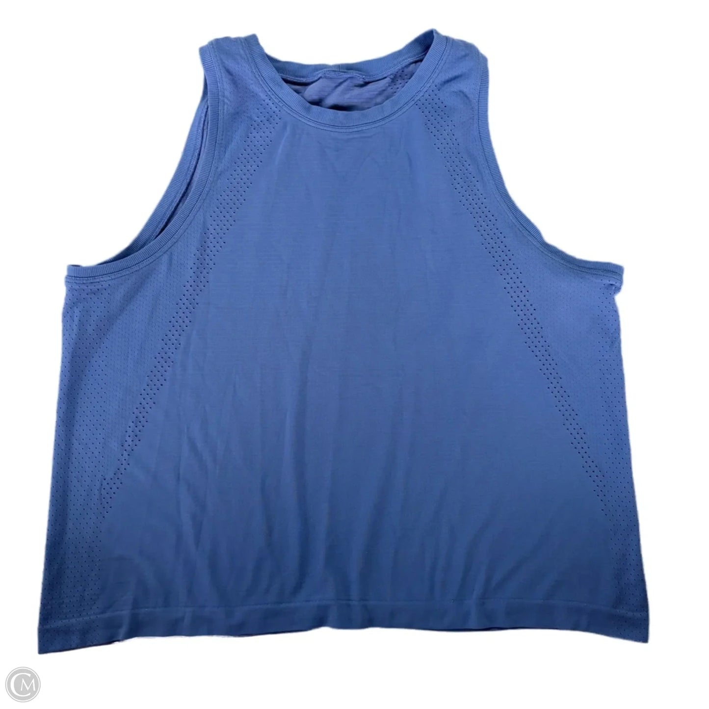 Athletic Tank Top By Lululemon In Blue, Size: L