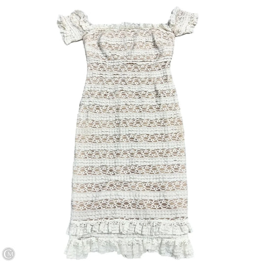 Dress Party Midi By Likely In White, Size: M
