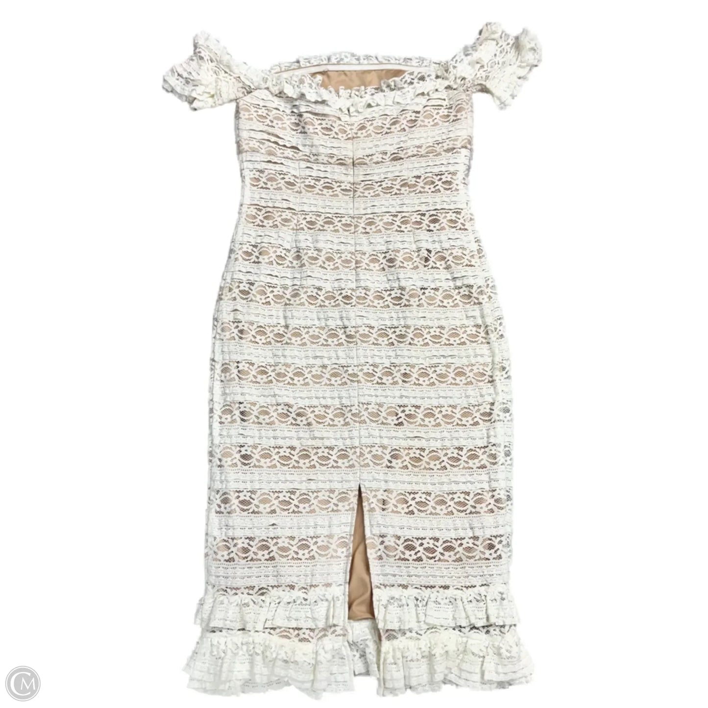 Dress Party Midi By Likely In White, Size: M