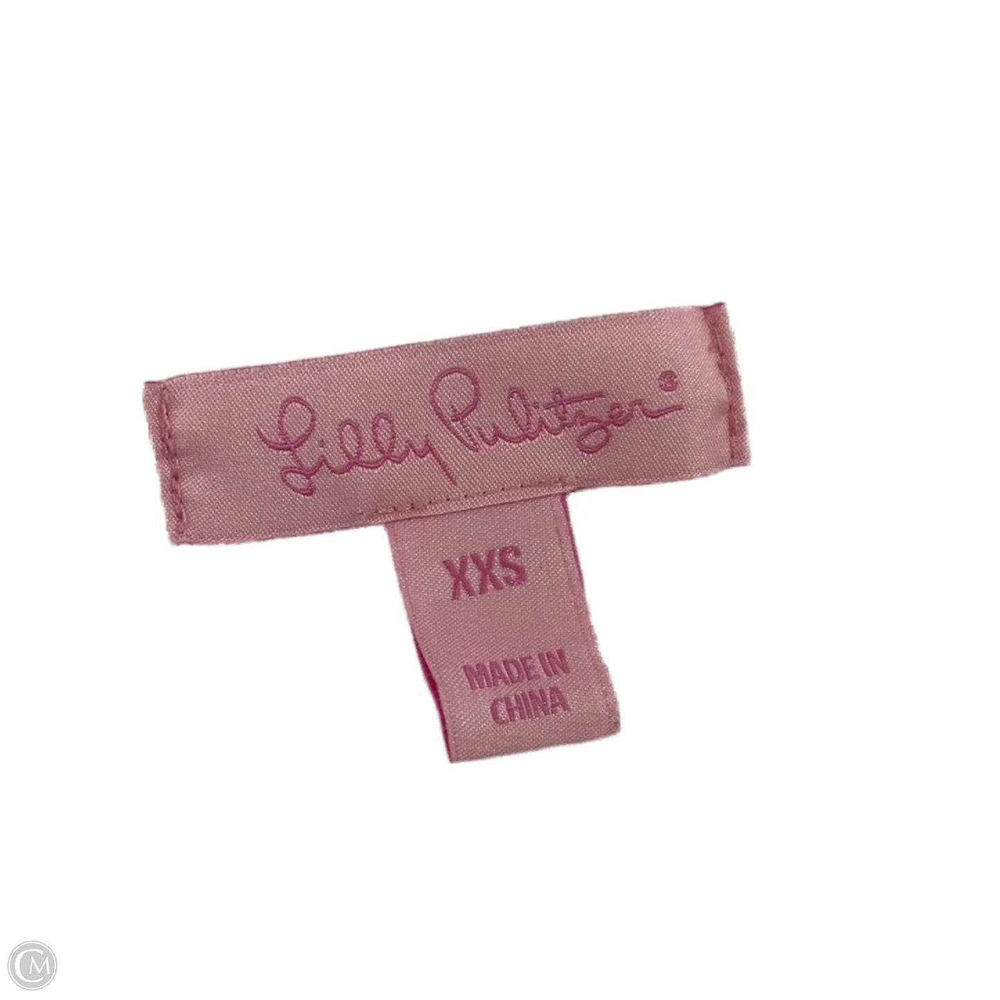 Dress Designer By Lilly Pulitzer In Pink & White, Size: Xxs