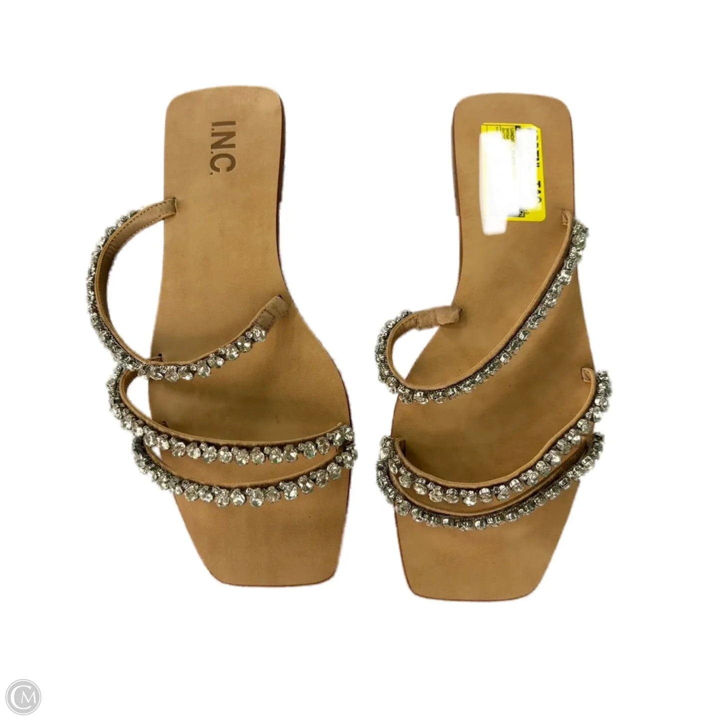 Sandals Flats By Inc In Brown, Size: 9.5