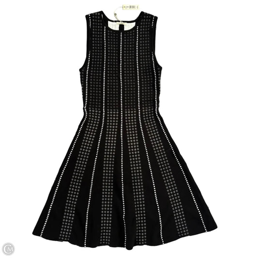 Dress Casual Midi By Max Studio In Black & White, Size: M