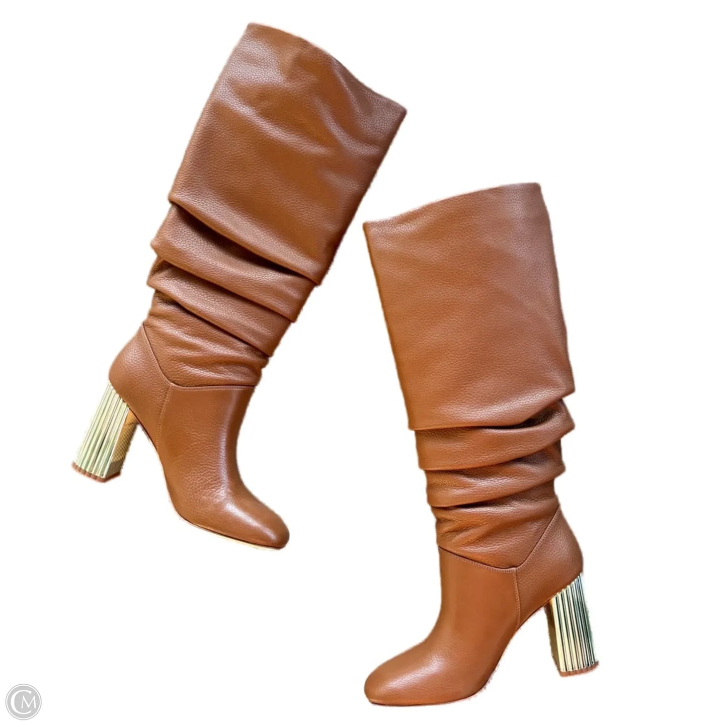 Boots Leather By Dee Ocleppou In Brown, Size: 7.5