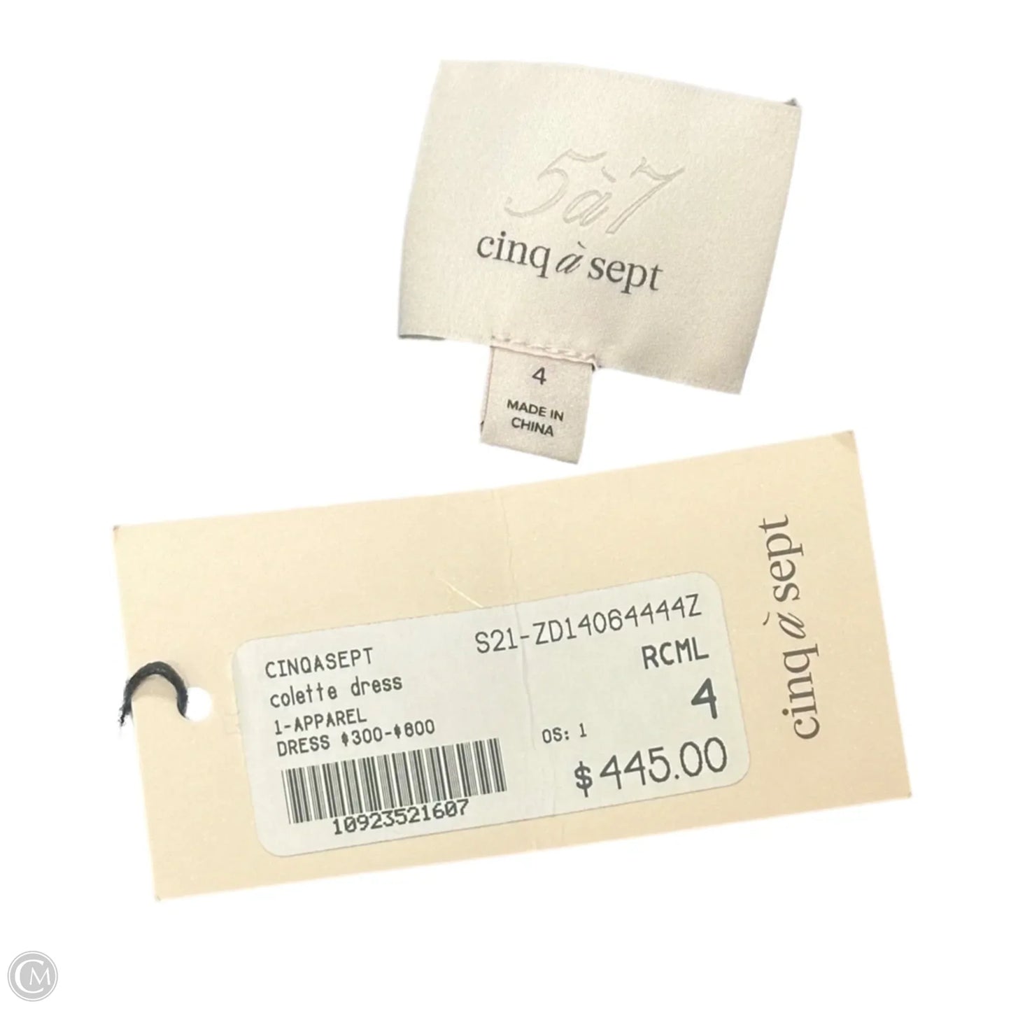 Dress Casual Midi By Cinq à Sept In Black & Blue, Size: S