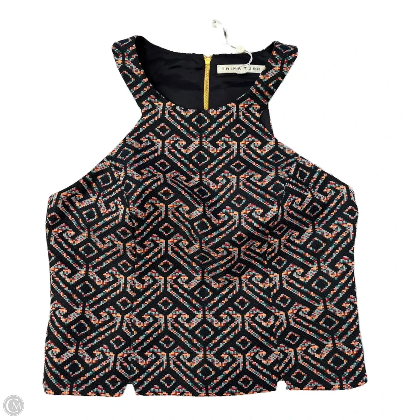 Top Sleeveless By Trina Turk In Multi-colored, Size: L