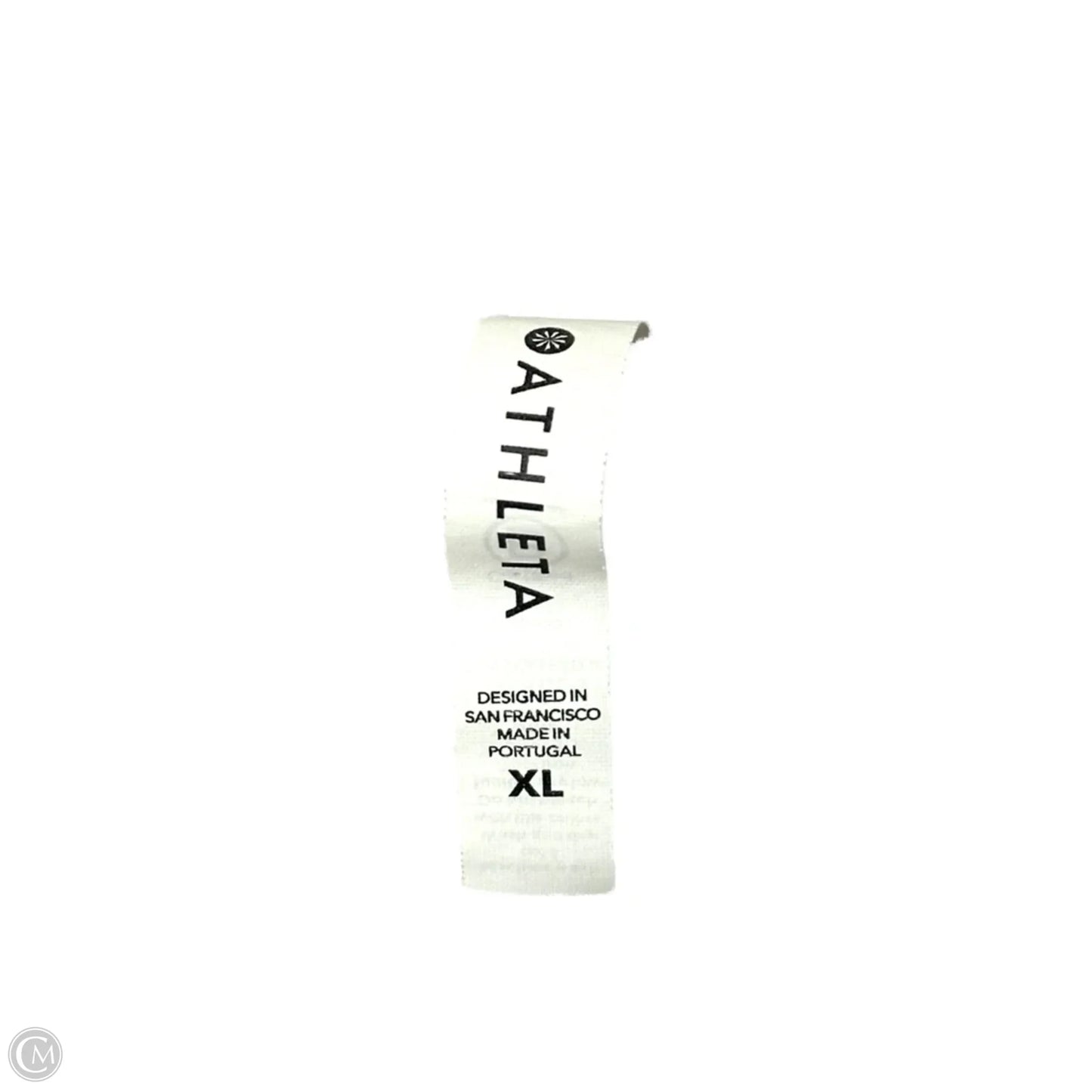 Athletic Top Short Sleeve By Athleta In Grey, Size: Xl