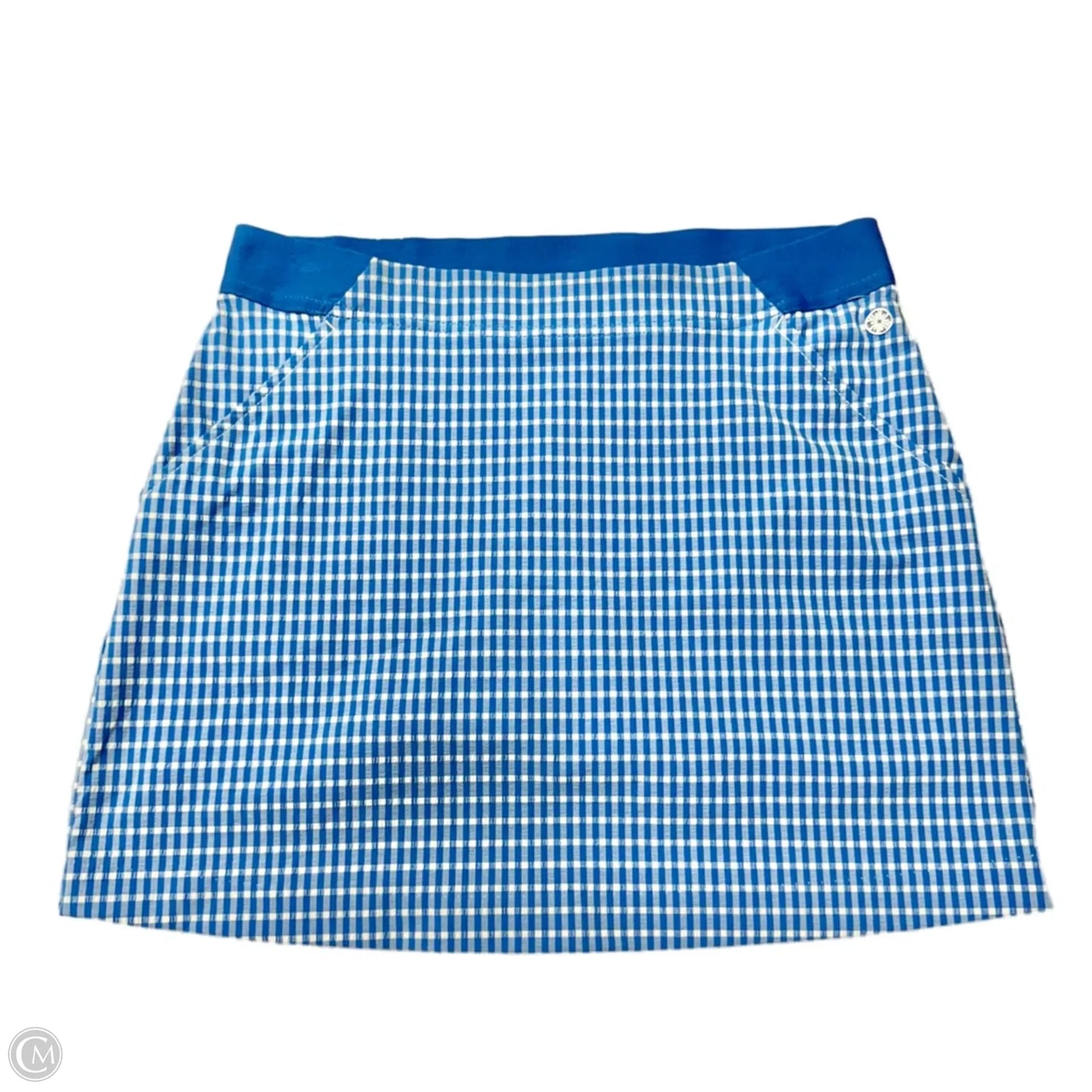 Skort Designer By Lilly Pulitzer In Checkered Pattern, Size: 6